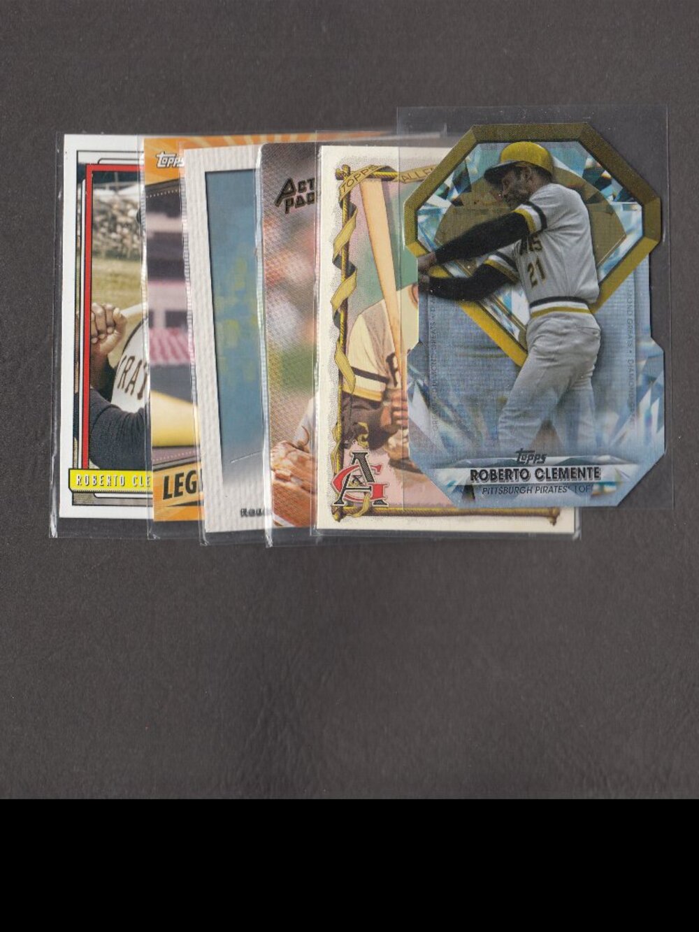 Roberto Clemente 6 Card Lot Baseball Cards | NM or Better | Pirates - See Scans